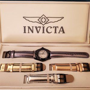 NEW Lovely Unisex Invicta Diamond Wristwatch